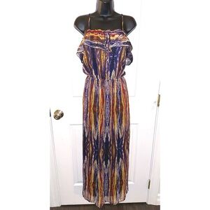 Fire Los Angeles maxi dress